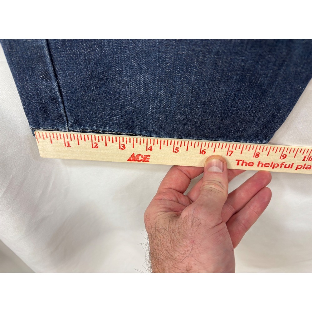 American Eagle Women's Bootcut Jeans Size 0 Faded Indigo Classic - Picture 14 of 14